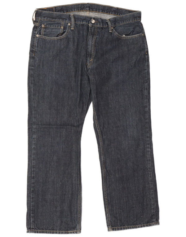 Levi's Masculino 559 Straight Jeans W40 L30 Azul Marinho Algodão