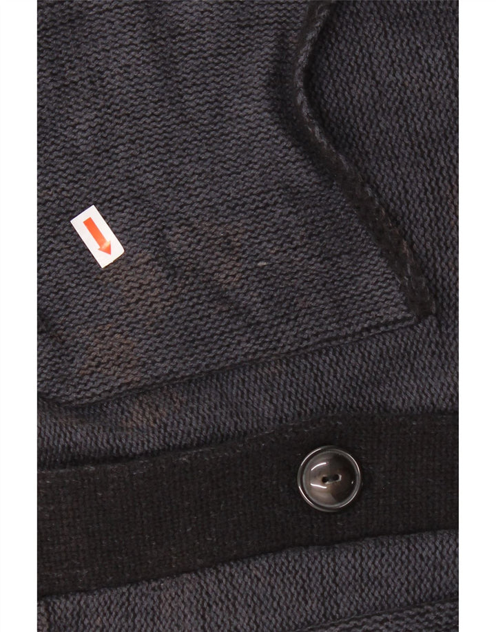 Suéter cardigã masculino slim fit LEVI'S algodão azul marinho médio