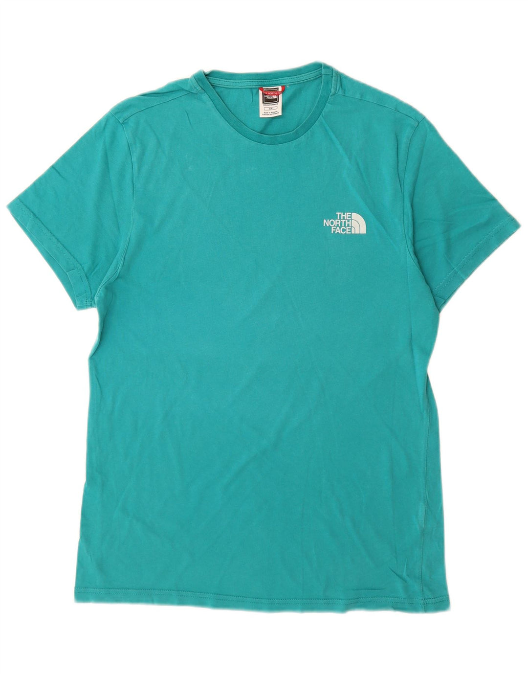 Camiseta masculina THE NORTH FACE top pequeno turquesa