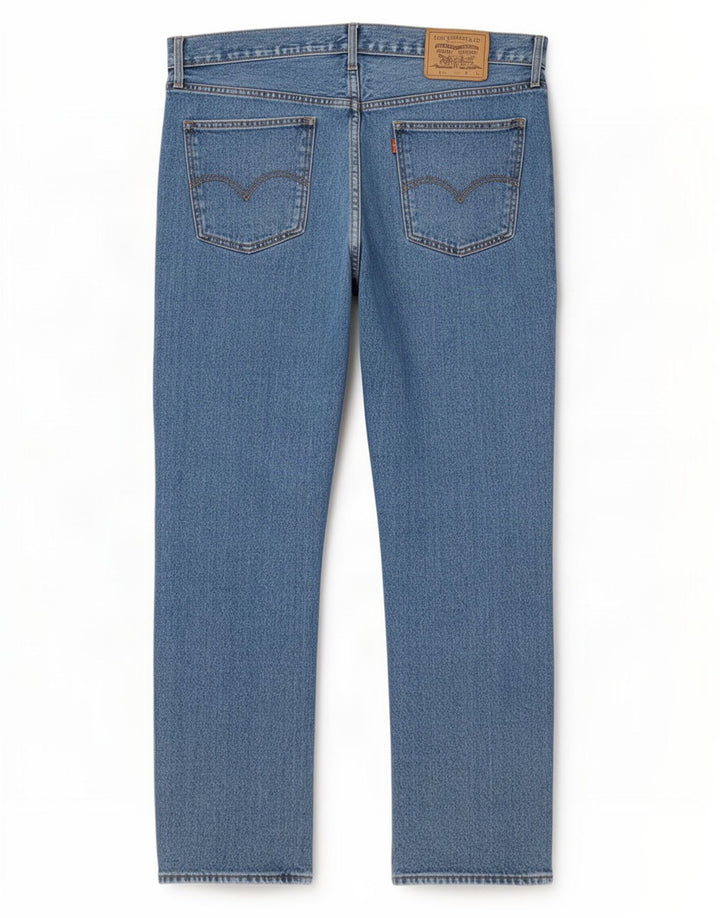 Levi's Masculino 615 Straight Jeans W40 L30 Azul Algodão