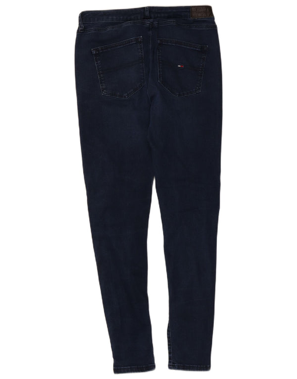Jeans skinny feminino Tommy Hilfiger W30 L30 azul marinho algodão