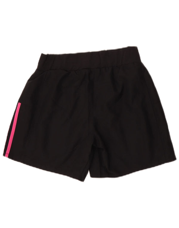 Shorts esportivos femininos Adidas UK 6 XS preto poliéster