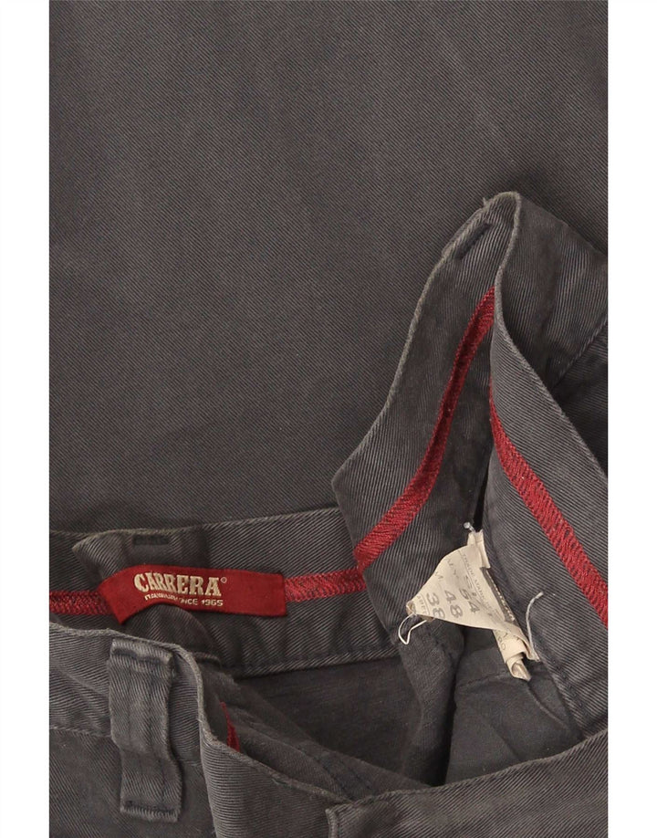 Calça Carrera Masculina Straight Cargo W38 L31 Algodão Cinza