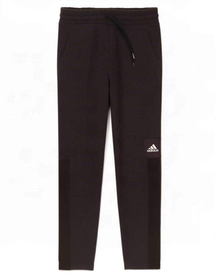 Calça Adidas Mens Treino Pequeno Poliéster Preto