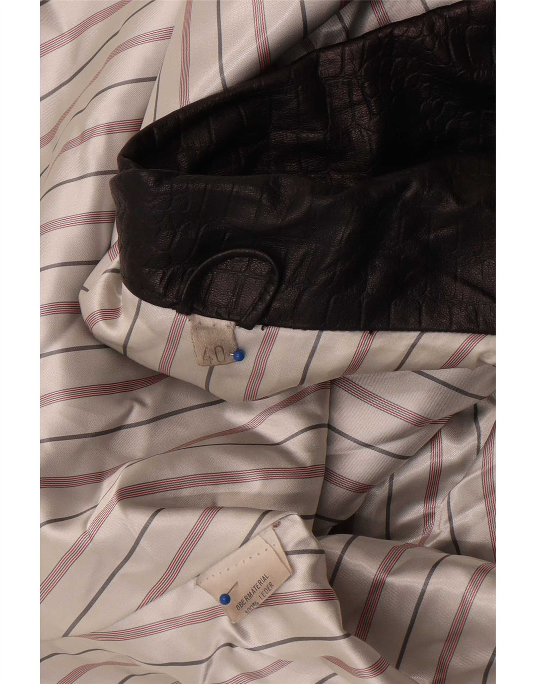Jaqueta feminina vintage oversized EU 40 Médio Roxo