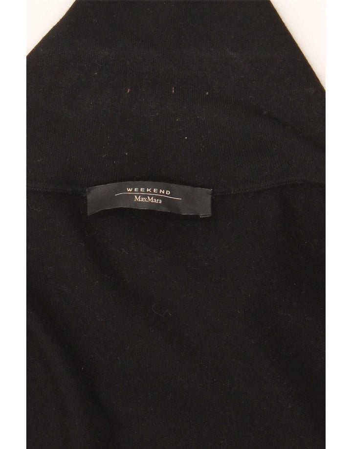 Max Mara Blusa Feminina Top UK 20 2XL Preto