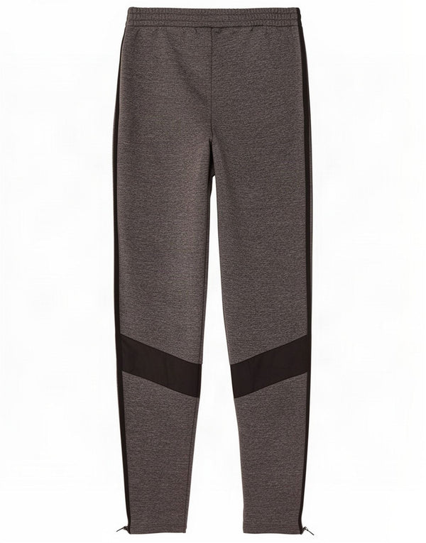 Calças de treino masculinas Adidas XS cinza Colourblock Poliéster