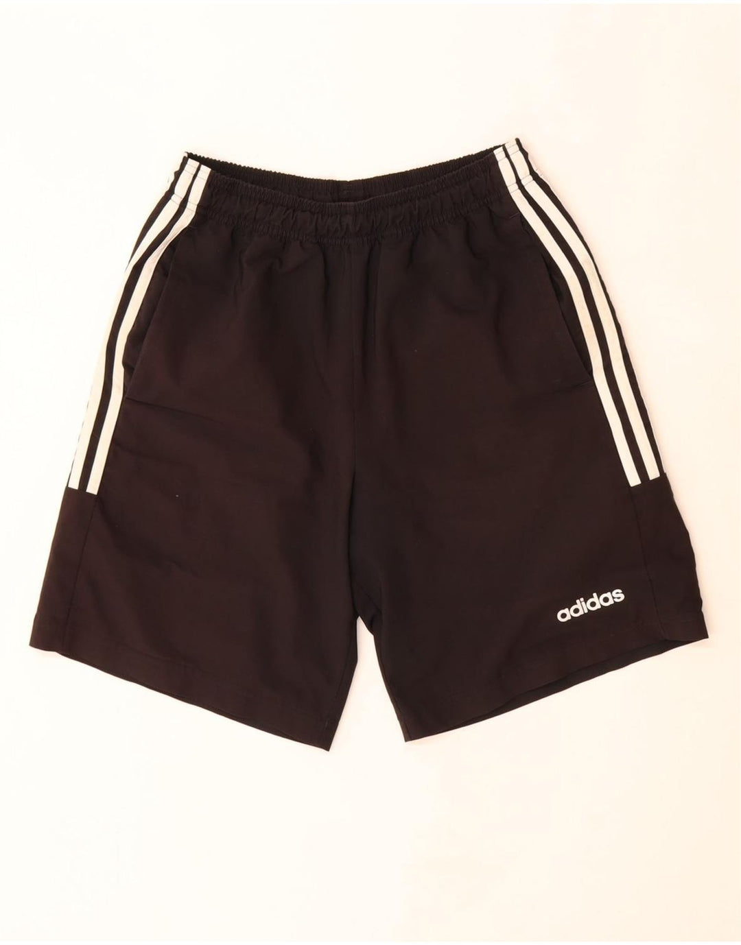 Adidas Mens Sport Shorts Pequeno Poliéster Preto