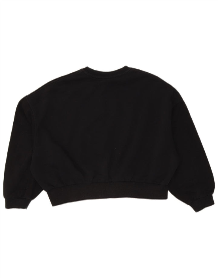 Suéter Nike feminino oversized crop 10-11 anos médio preto