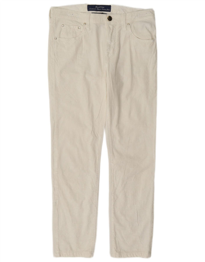 Calça feminina casual slim Jacob Cohen W27 L26 branca
