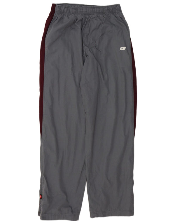 Calça corta-vento masculina Nike UK 45/46 XL cinza colorblock poliéster