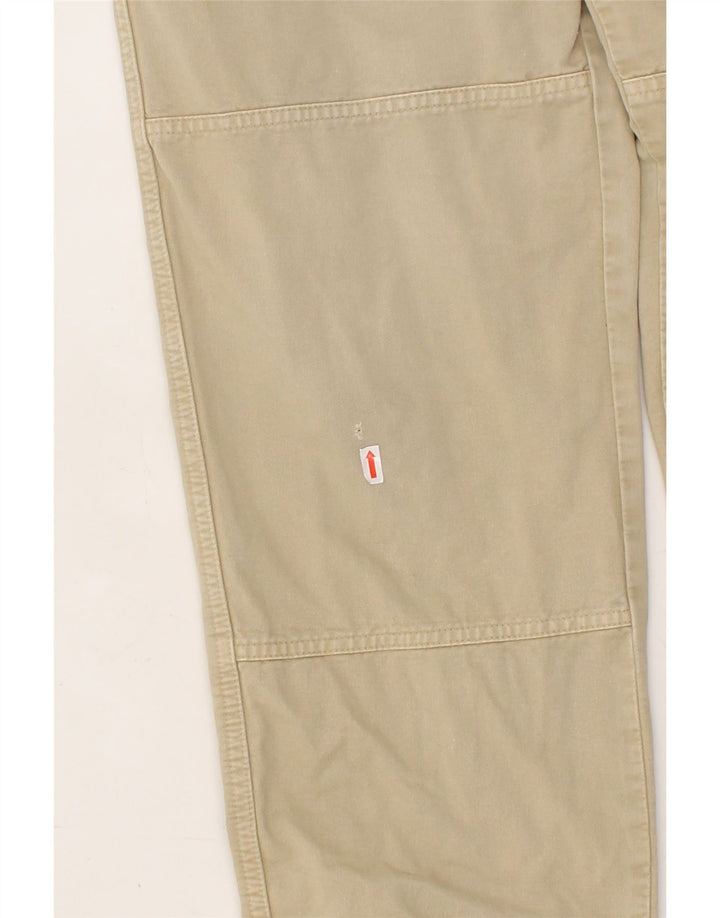 MURPHY & NYE Mens Straight Chino Trousers W34 L26  Beige Cotton Vintage Murphy & Nye and Second-Hand Murphy & Nye from Messina Hembry 