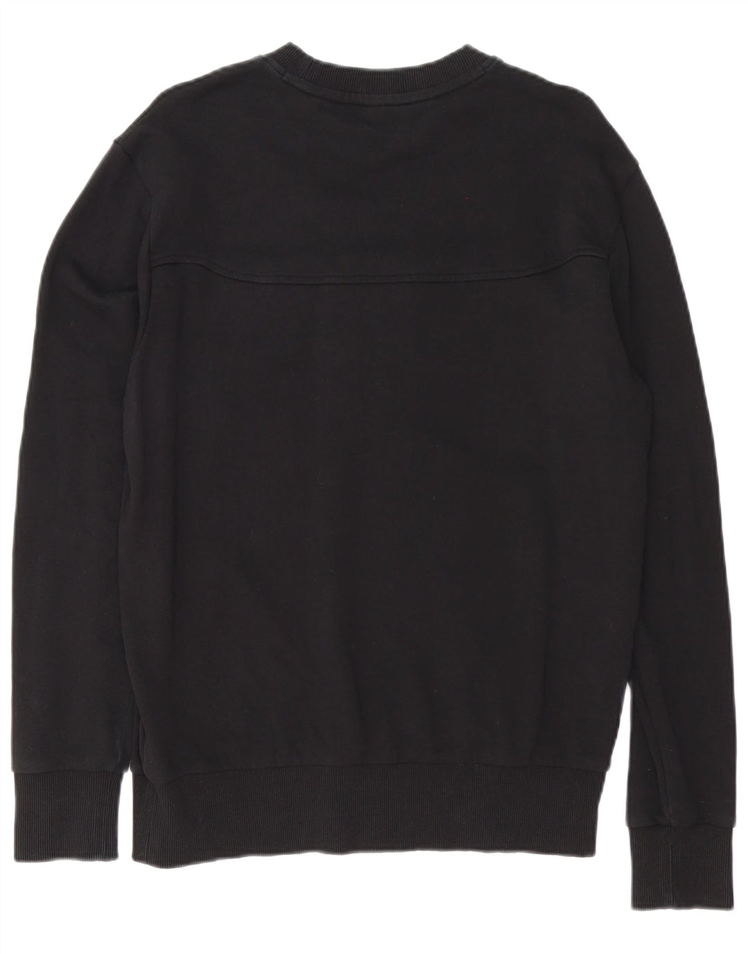 Hugo Boss moletom gráfico masculino jumper médio algodão preto