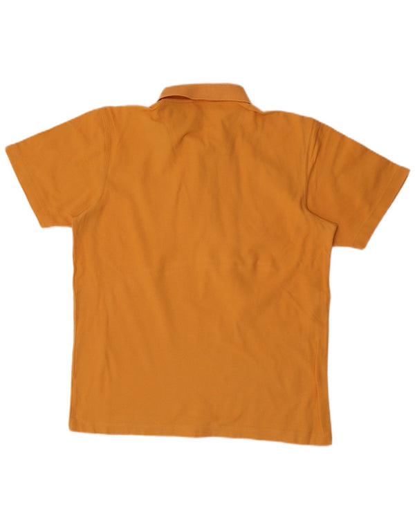 Camisa polo masculina Carrera médio algodão amarelo