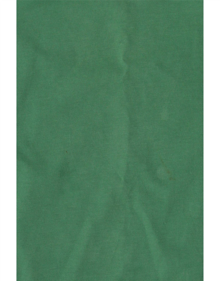 Camisa polo masculina Ted Baker tamanho 4 grande algodão verde