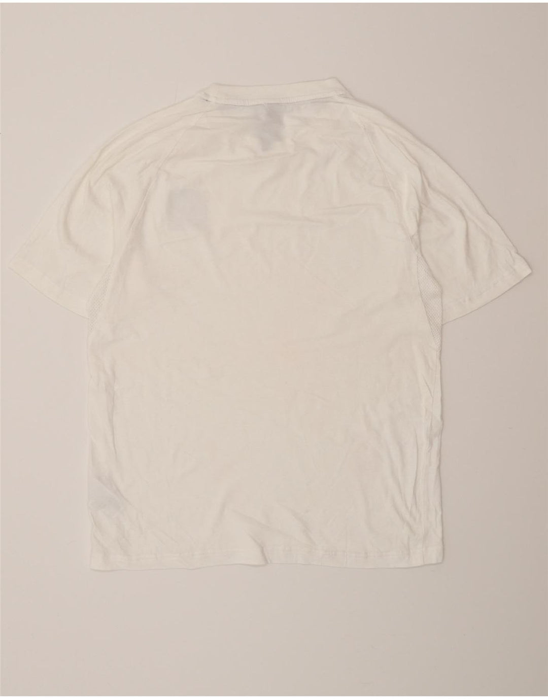 ADIDAS Mens T-Shirt Top Medium White Cotton