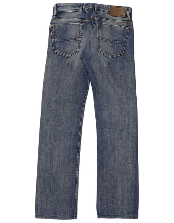 Diesel feminino Viker-R-Box jeans retos W28 L34 algodão azul