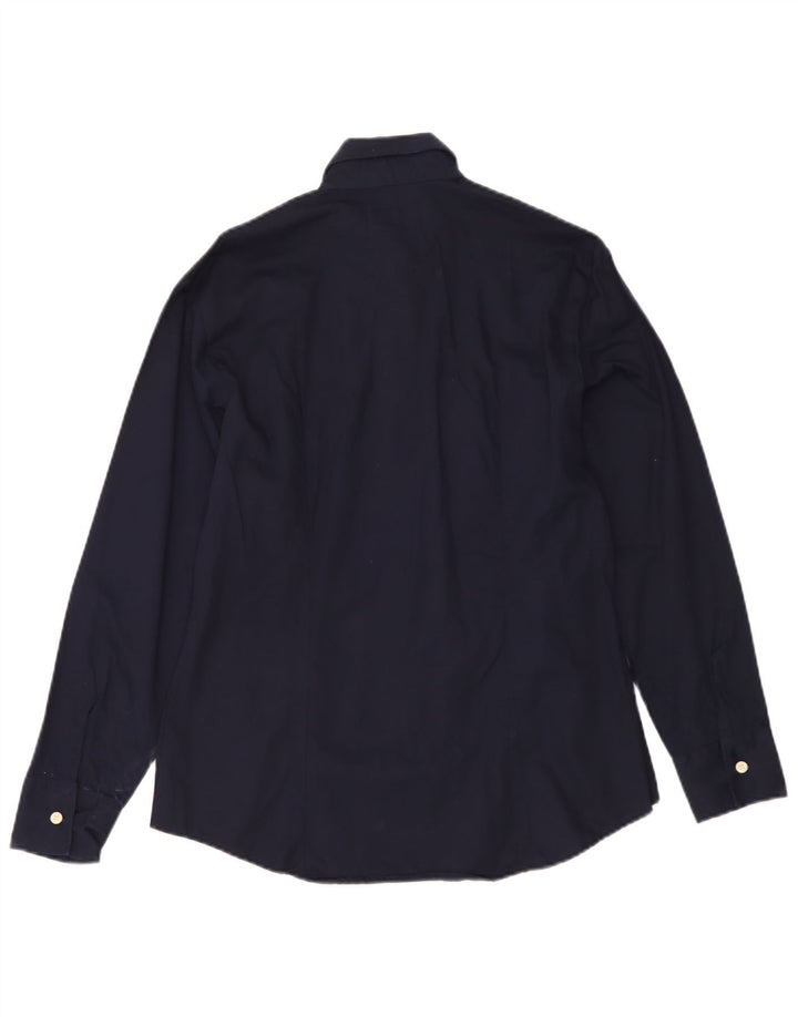 Camisa Carrera Mulher UK 14 Médio Azul Marinho