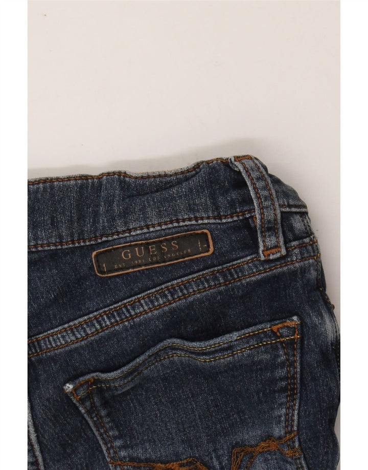GUESS Boys Slim Jeans 7-8 Years W24 L22 Navy Blue