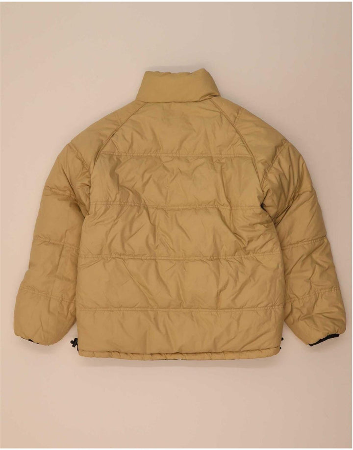 Jaqueta acolchoada reversível masculina Helly Hansen Reino Unido 38 nylon marrom médio