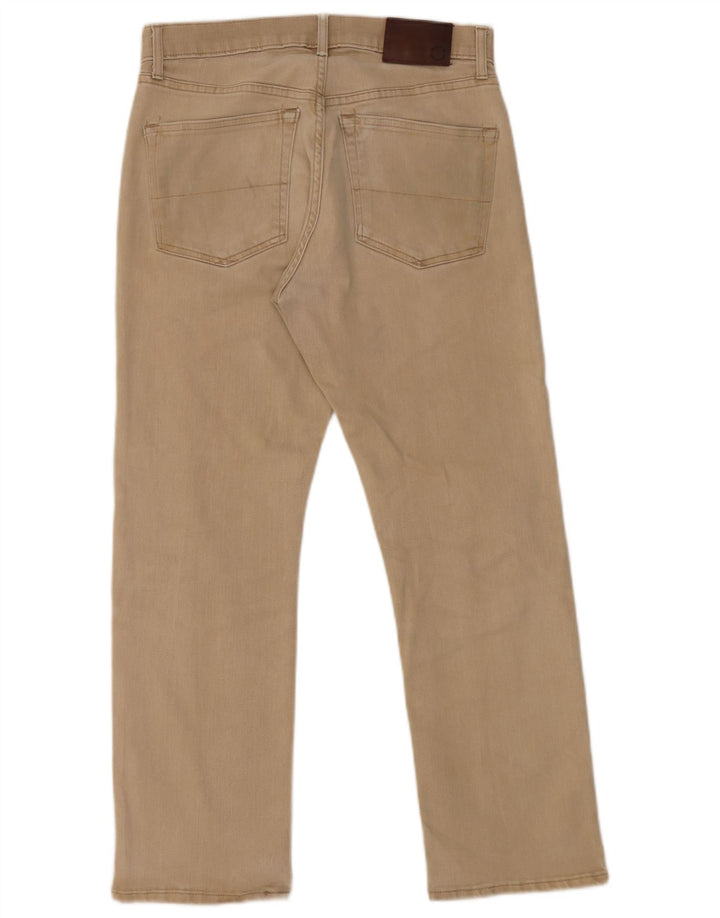 Jeans Marks & Spencer masculino regular fit reto W30 L29 algodão bege