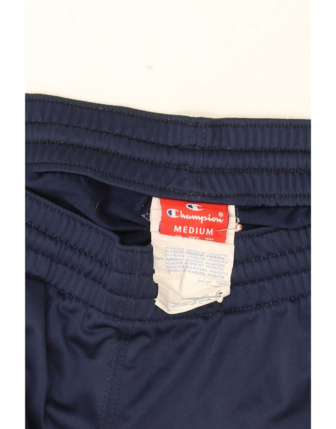 Calça esportiva masculina Champion Graphic azul marinho poliéster