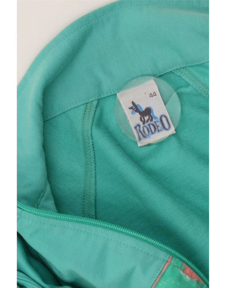 Jaqueta feminina C&A Rodeo Tracksuit IT 44 azul médio colorblock