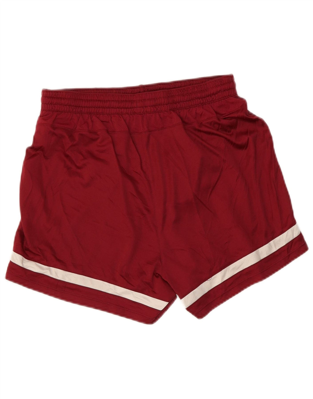 Shorts esportivos femininos NIKE Dri Fit UK 10 pequeno marrom poliéster