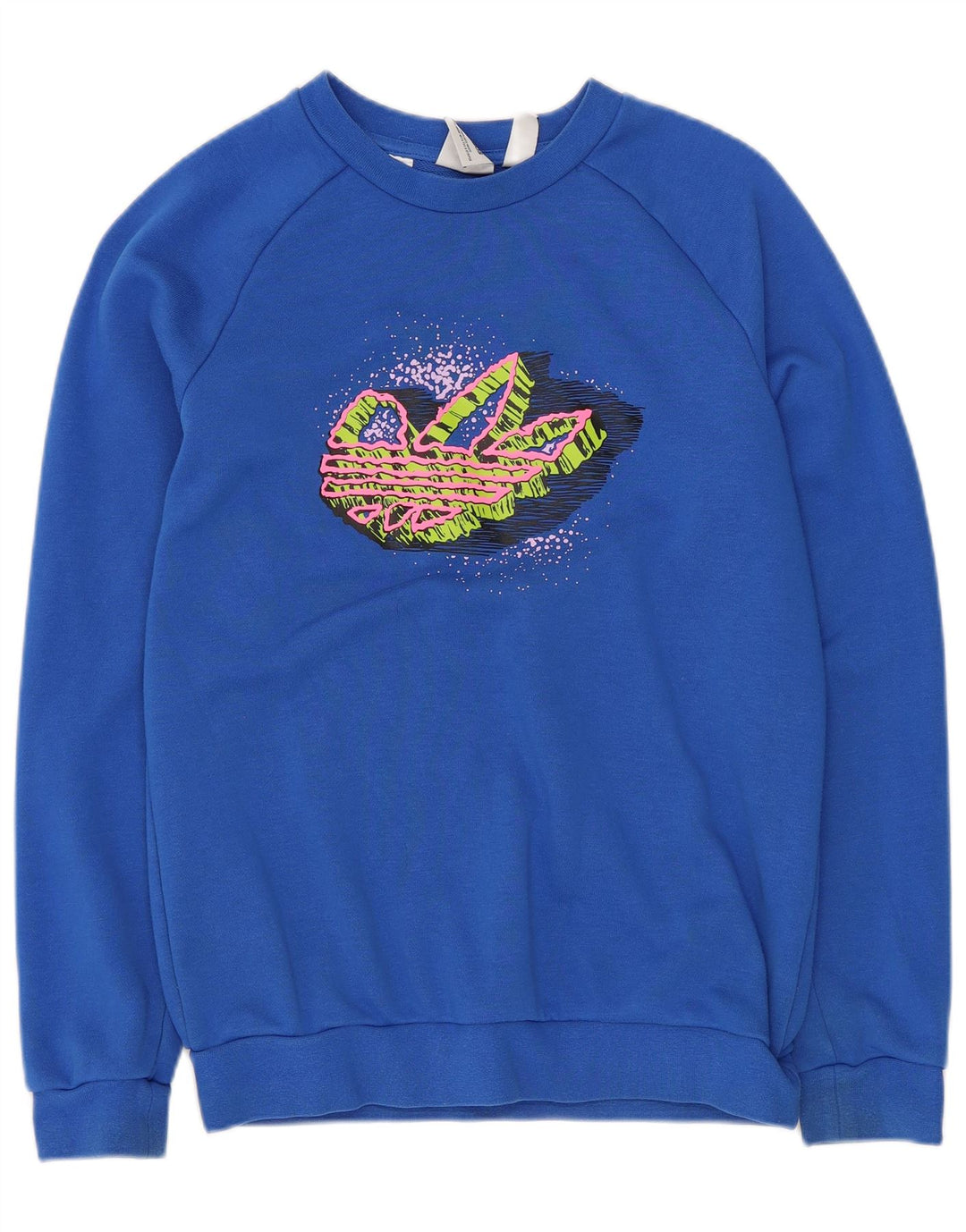 Adidas Meninos Graphic Sweatshirt Jumper 11-12 Anos Azul Crosta