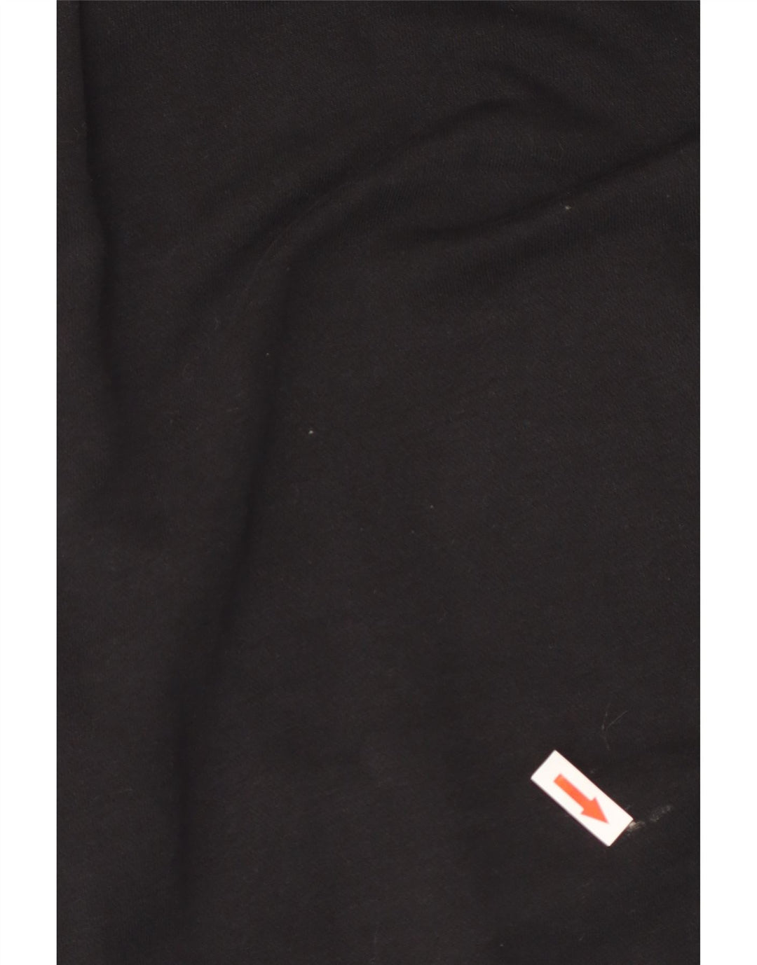 NIKE Mens Hoodie Jumper Médio Algodão Preto