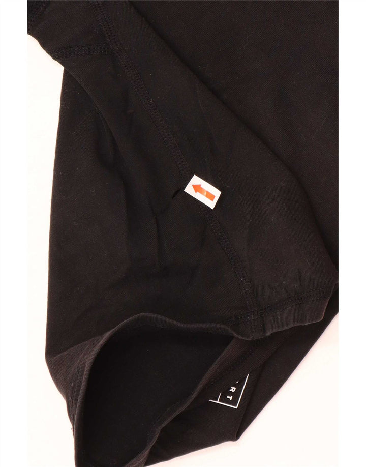 Shorts esportivos femininos Dkny UK 8 pequenos pretos