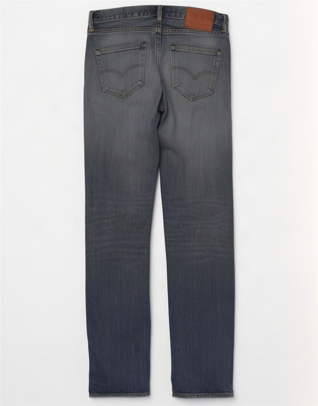 Levi's Masculino 501 Distressed Straight Jeans W30 L34 Azul Algodão