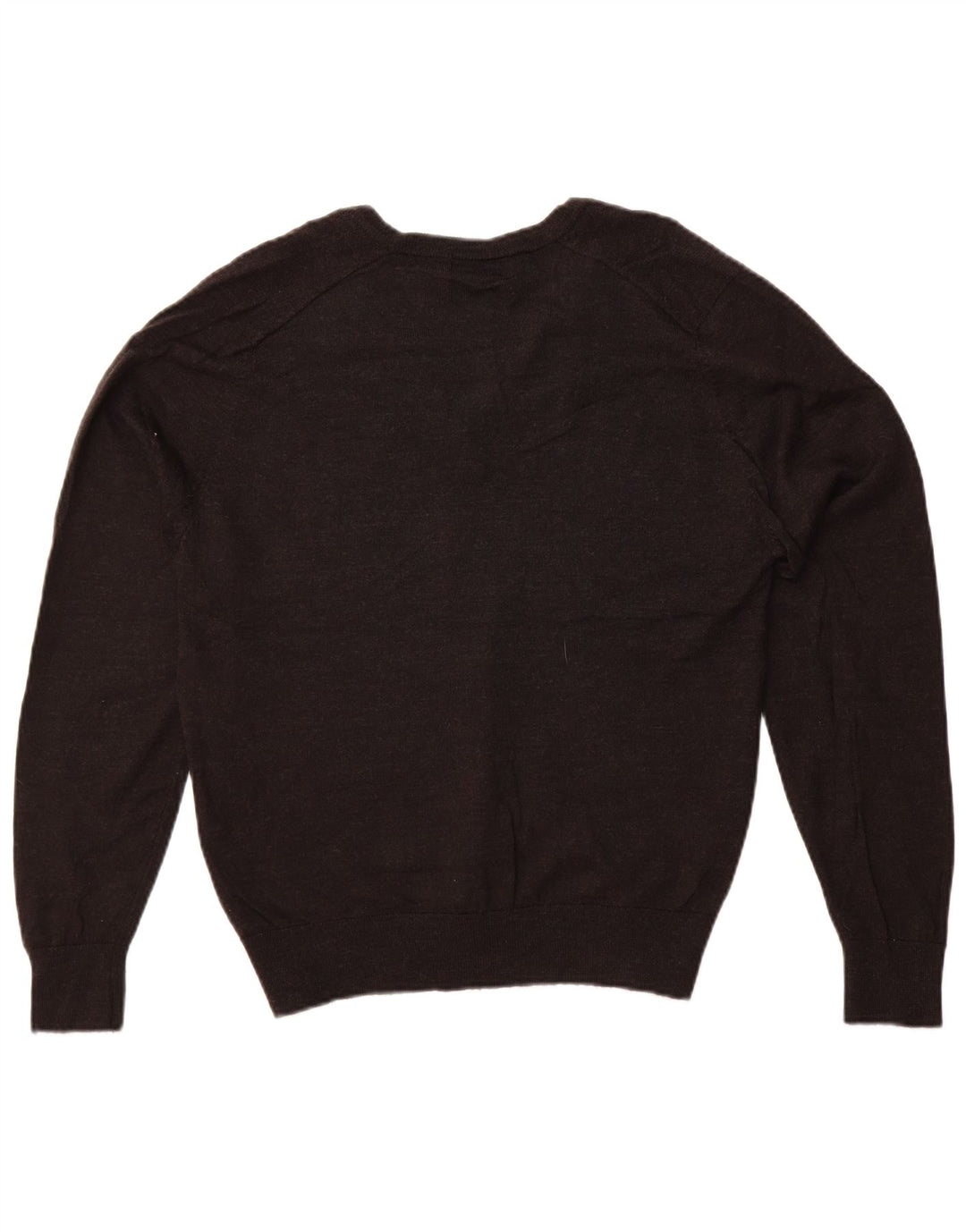 Marks & Spencer Suéter feminino Autograph com decote em V Reino Unido 16 grande cinza