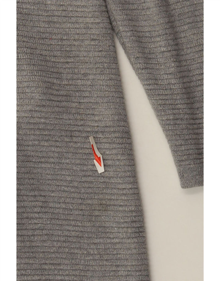 Vestido jumper feminino Marks & Spencer grande tamanho Reino Unido 10 viscose cinza pequeno