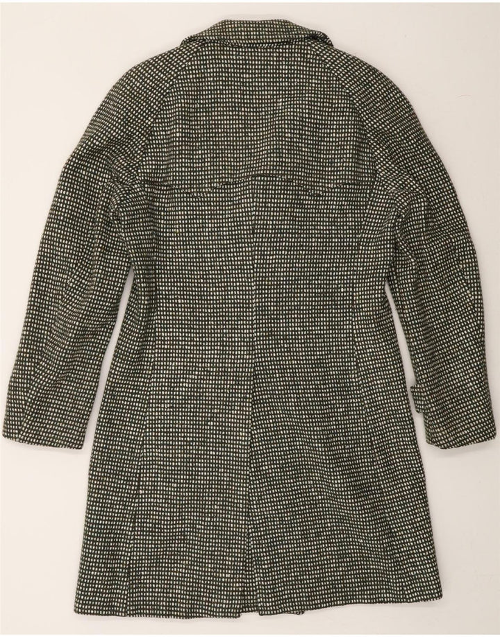 FACIS Mens Overcoat UK 38 Medium Khaki Check Vintage Facis and Second-Hand Facis from Messina Hembry 