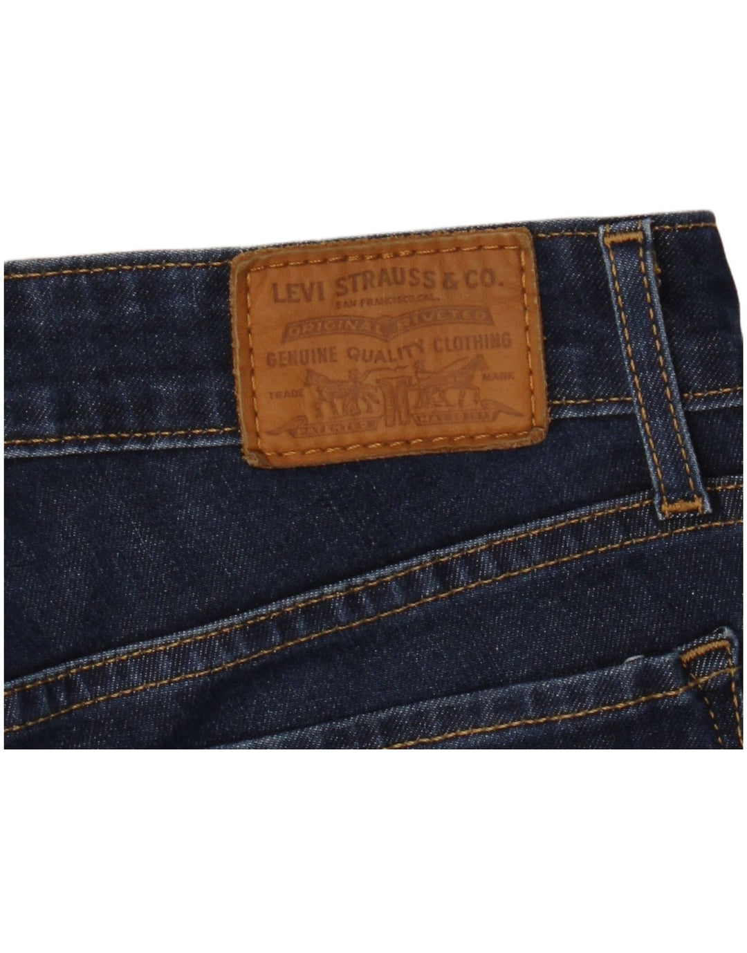 Calça jeans feminina LEVI'S 711 skinny W26 L30 azul algodão