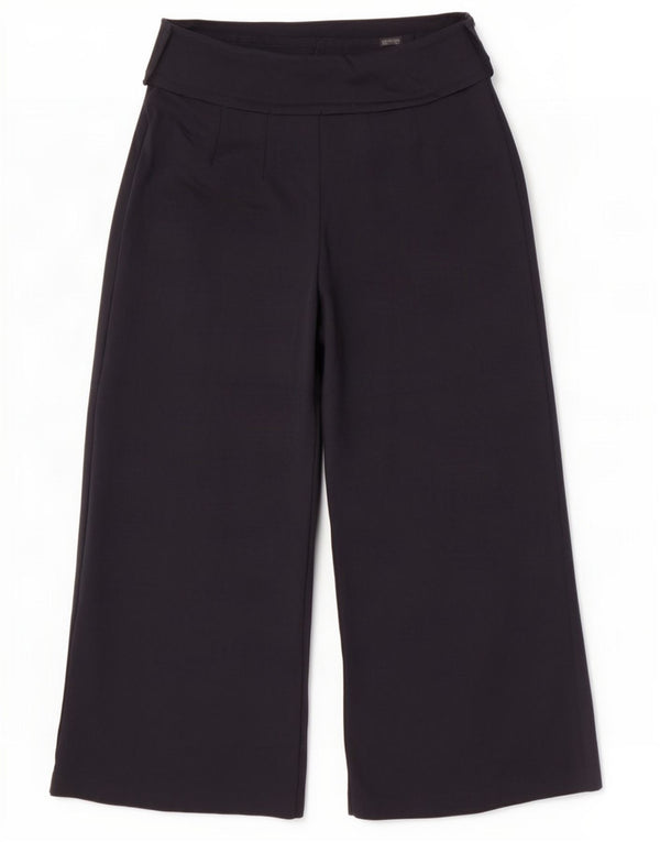 Calça de treino feminina Marks & Spencer UK 10 pequena azul marinho