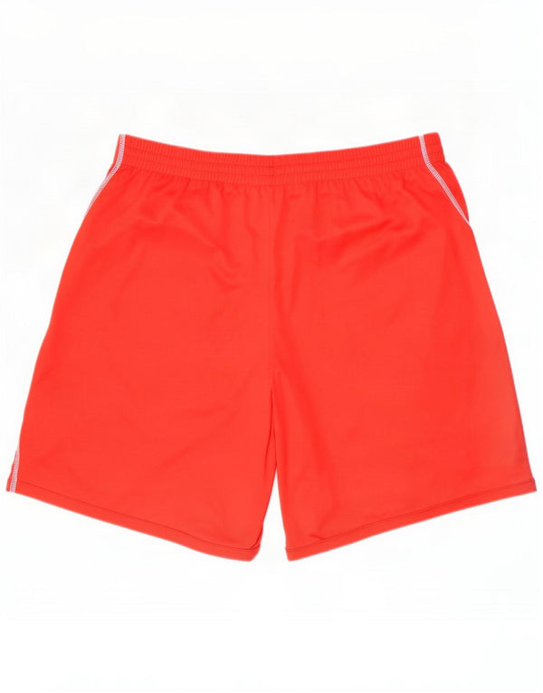 Kappa Mens Graphic Sport Shorts 2XL W38 L7 Poliéster Vermelho