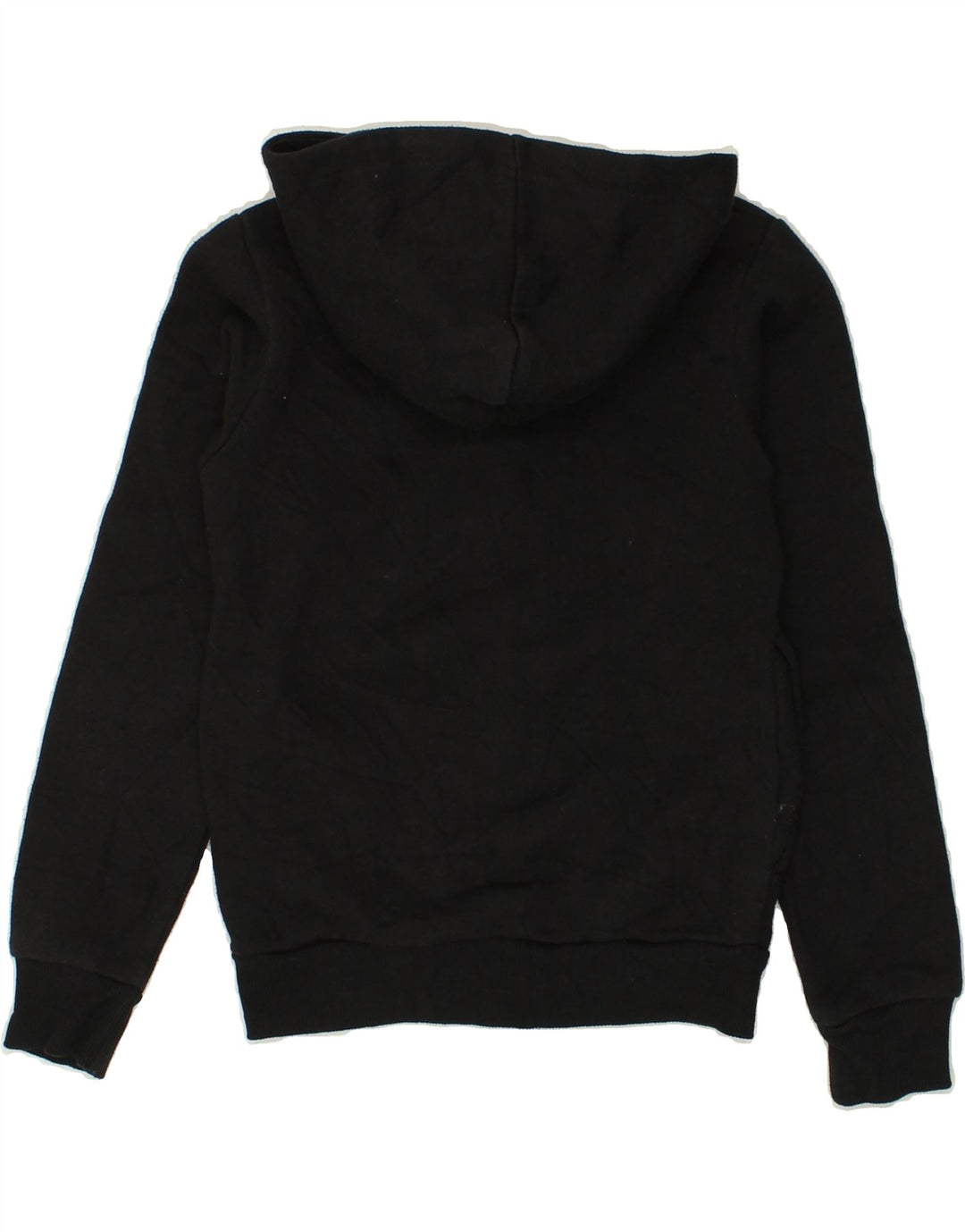 MCKENZIE Boys Graphic Zip Hoodie Sweater 8-9 Years Black Cotton | Vintage Mckenzie | Thrift | Second-Hand Mckenzie | Used Clothing | Messina Hembry 