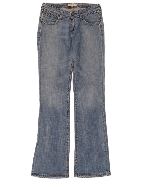 Calça jeans feminina Levi's 572 Bootcut W28 L34 azul algodão