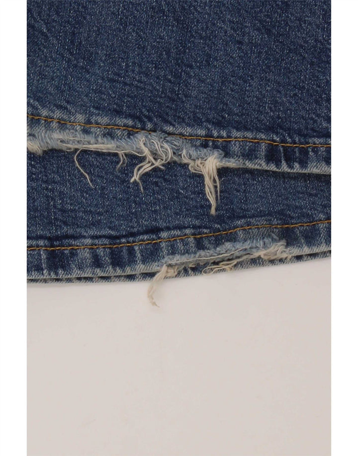 Calça jeans feminina Levi's 529 Bootcut W30 L34 azul algodão
