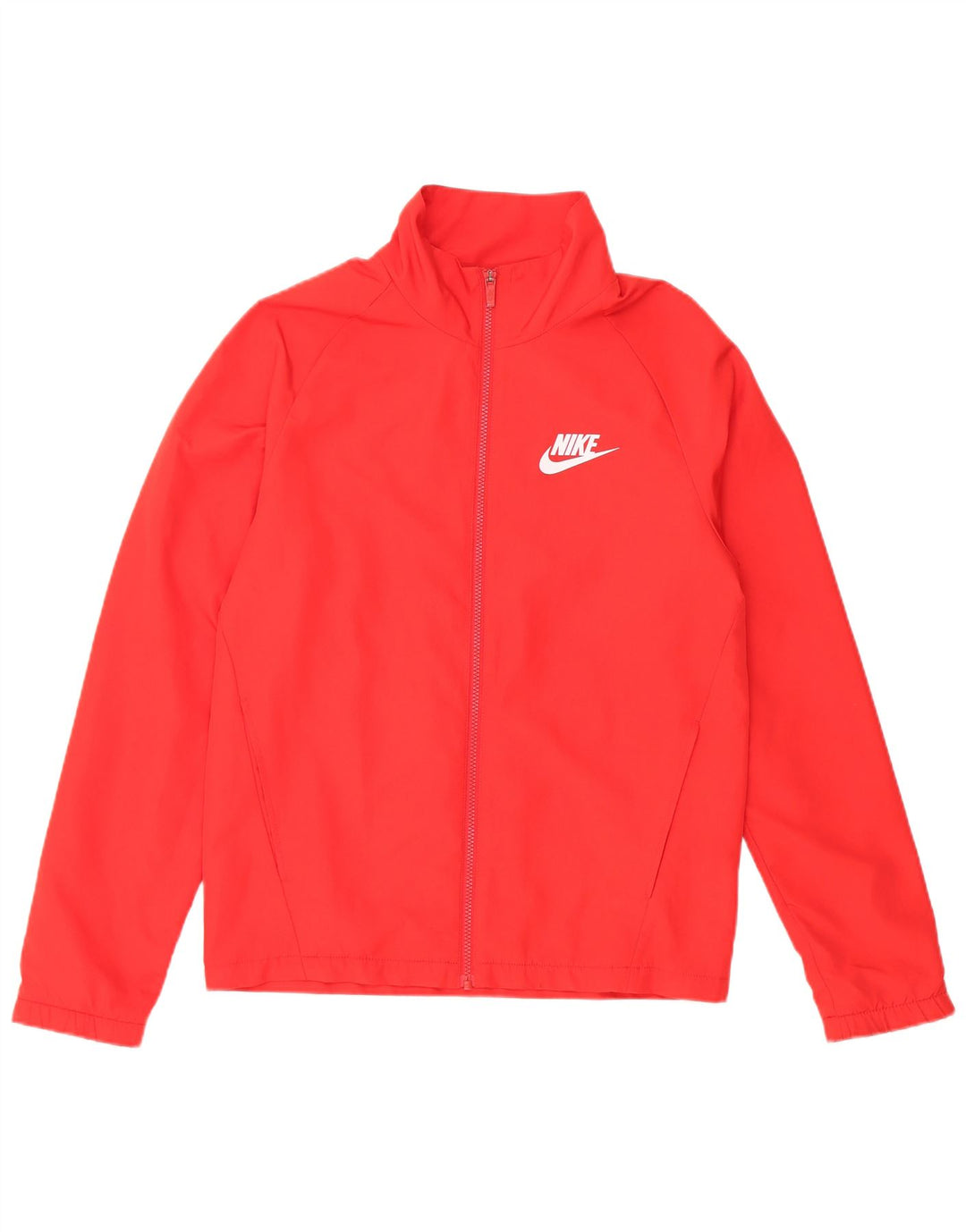 NIKE Mens Tracksuit Top Jacket Pequeno Poliéster Vermelho