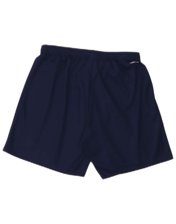 Shorts esportivos masculinos ADIDAS Aeroready médio azul marinho poliéster