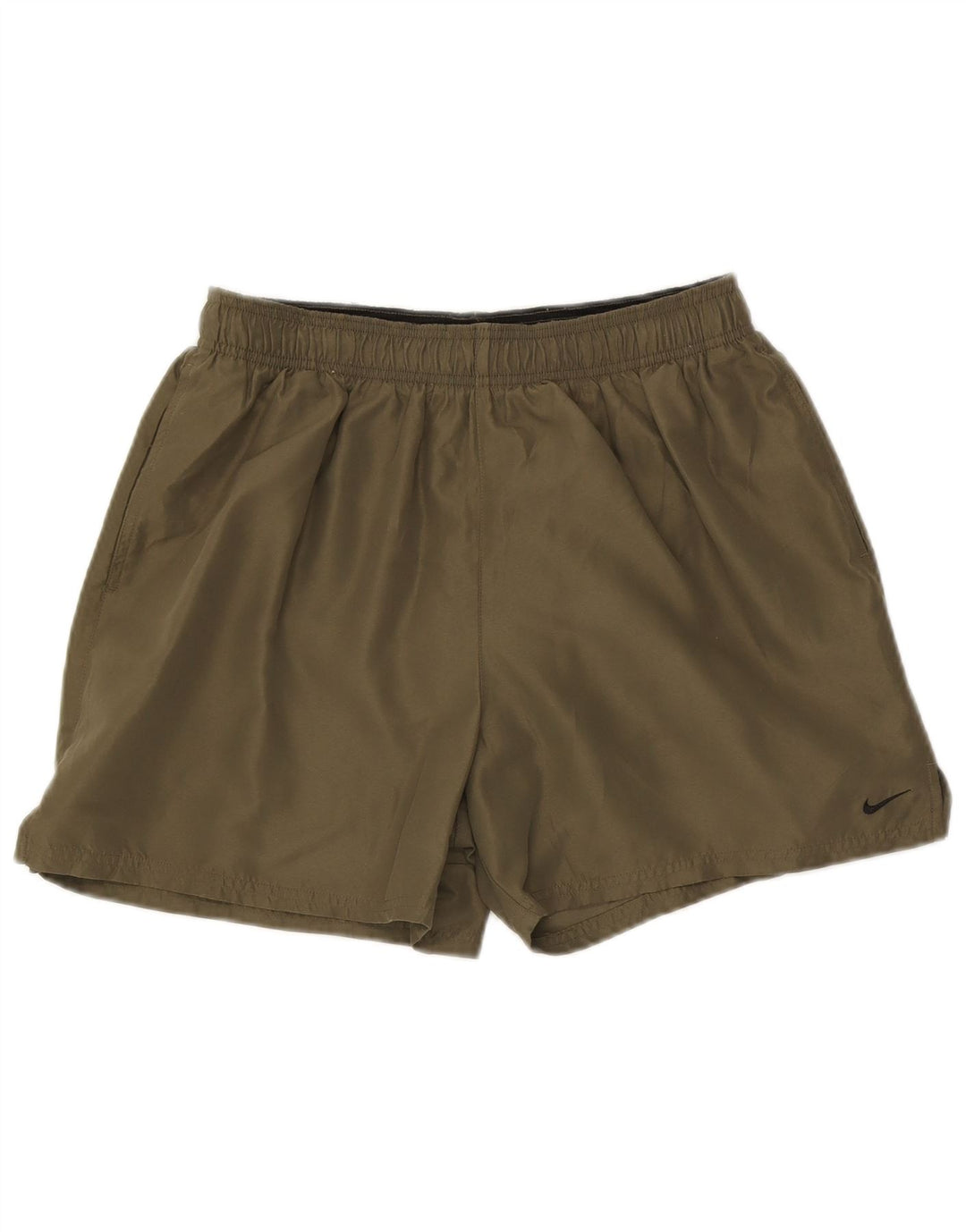Shorts esportivos masculinos Nike grandes cáqui