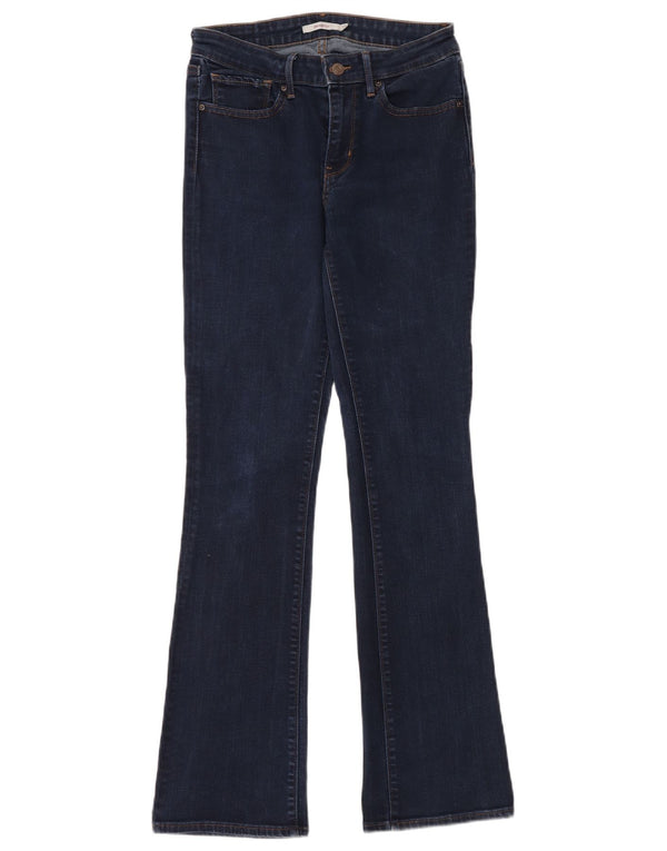 Calça jeans feminina Levi's 715 Bootcut W30 L32 azul marinho algodão