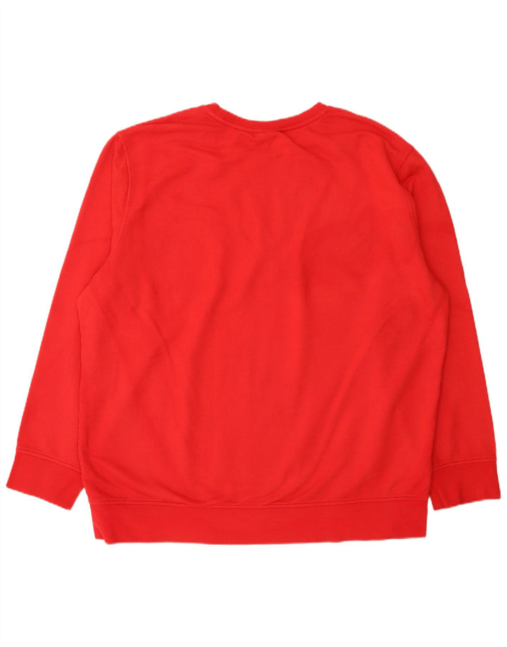 Timberland moletom masculino jumper 3XL algodão vermelho