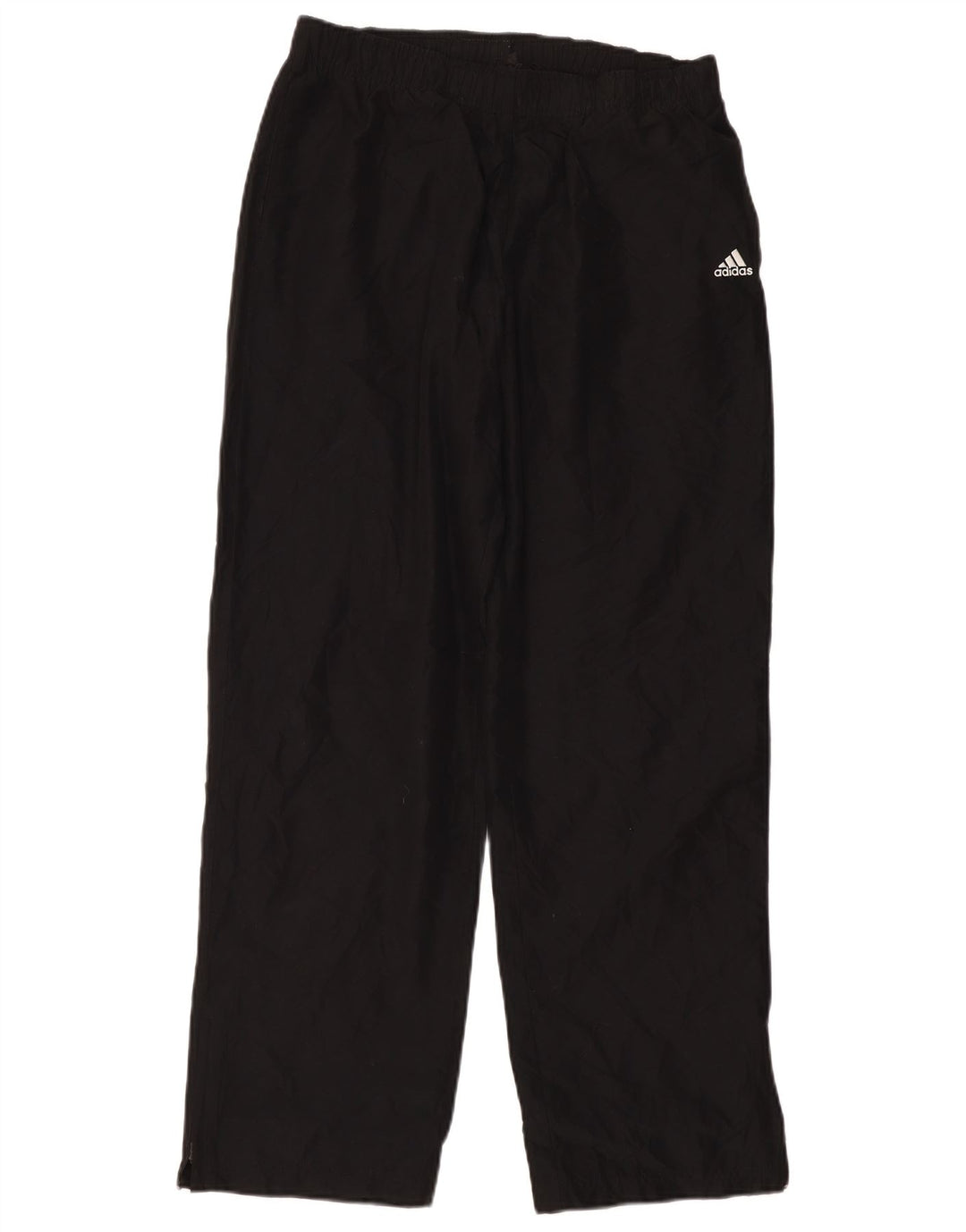 Calças de treino masculinas ADIDAS poliéster preto médio