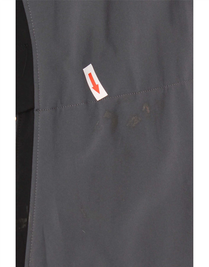 Jaqueta corta-vento masculina Brugi UK 44 2XL poliéster cinza