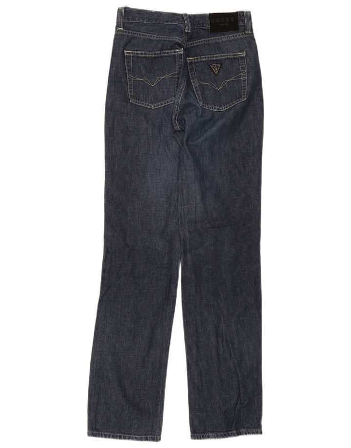 Guess Jeans retos femininos W27 L30 algodão azul