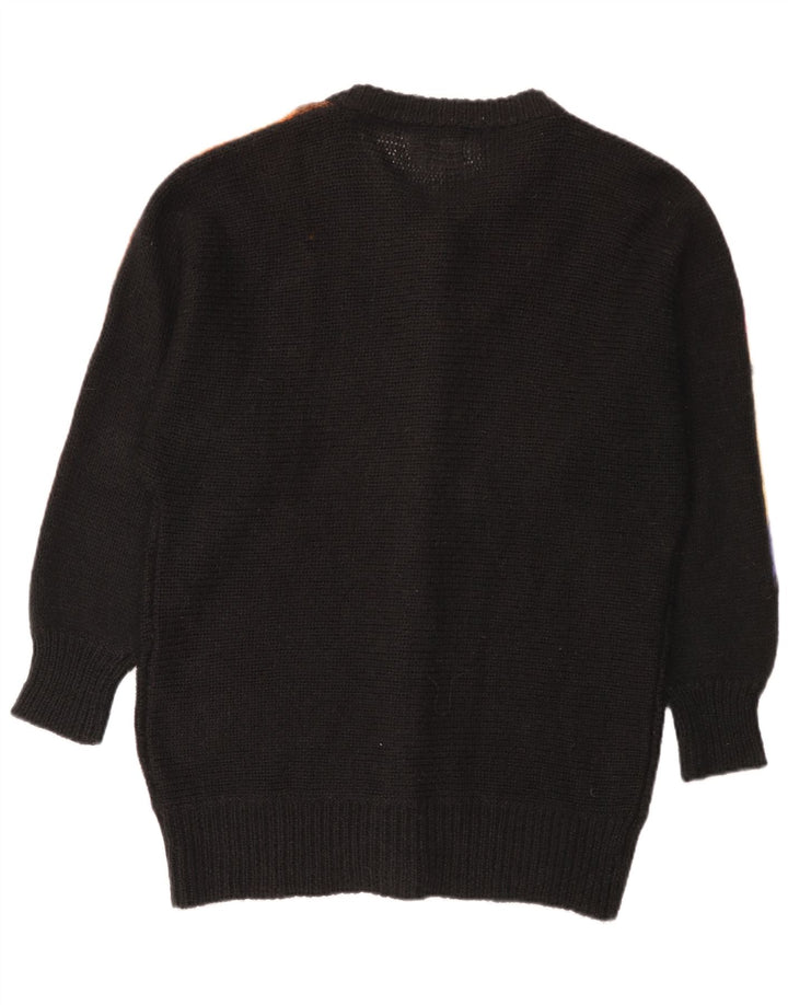 Suéter cardigã feminino Lady Charme IT 42 bloco colorido médio multicolorido